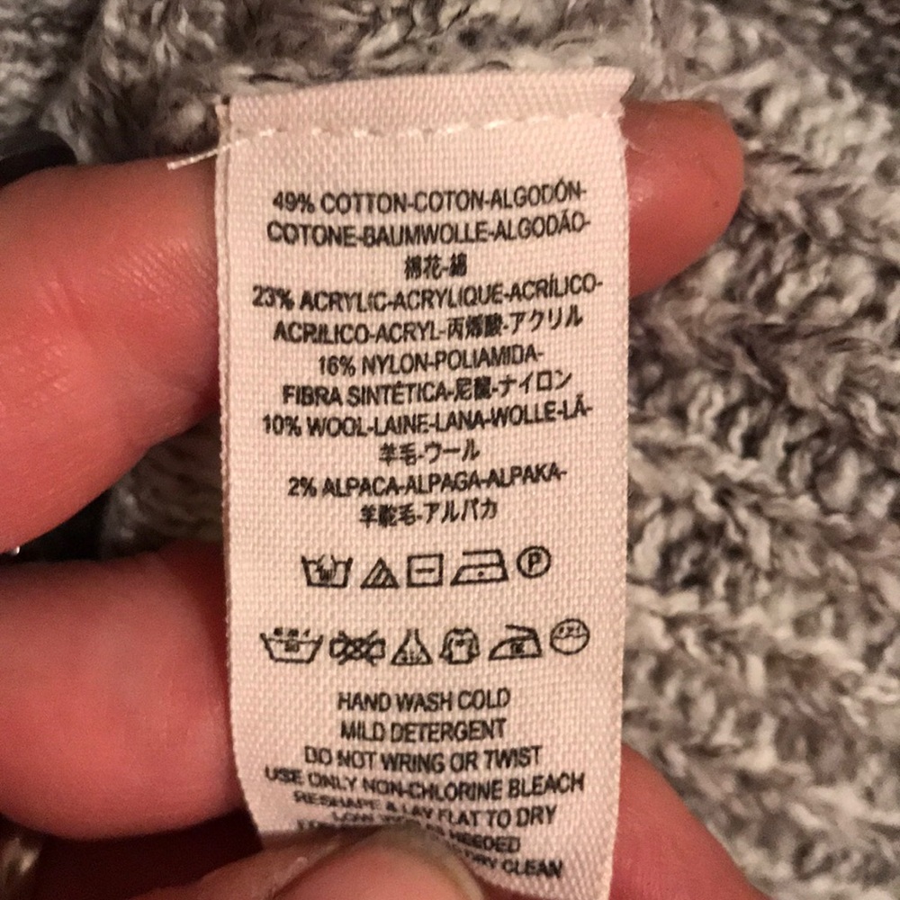 Free People Falling Stars Marled Pullover Top NWT - Picture 5 of 5